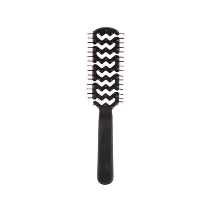 Static Free Fast Flo Flex Vent Hair Brush - Quick Drying, Detangling, and Styling - Anti-Static Bristles for Frizz-Free Blowouts, Ideal for All Hair Types