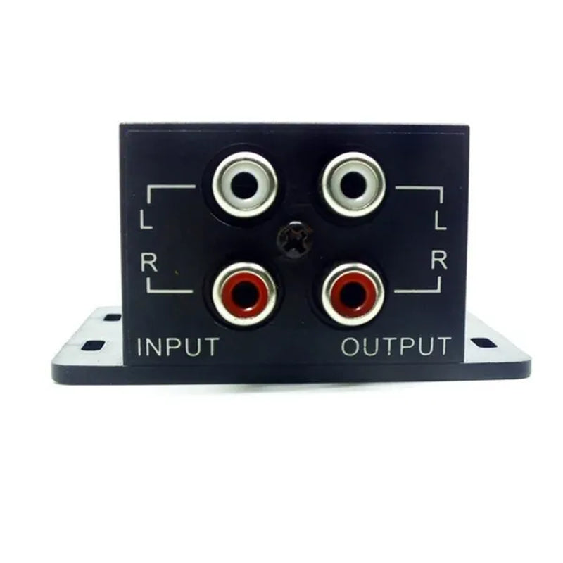 Car Amplifier Audio Regulator Bass Subwoofer Equalizer Crossover Controller RCA Adjust Line Level Volume