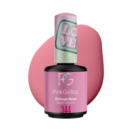 Neon Pink Gel Nail Polish 0.5 oz - Gel Nail Color Ruby Pink - Stunning Pink Nail Gel Polish with a Creamy Finish - Gel Color for Nail Art - UV Polish Made in the Netherlands