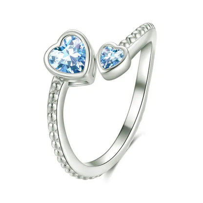 Rings for Women Fashion jewelry Birthstone rings Daily Casual Retro Adjustable ring Birthday gifts
