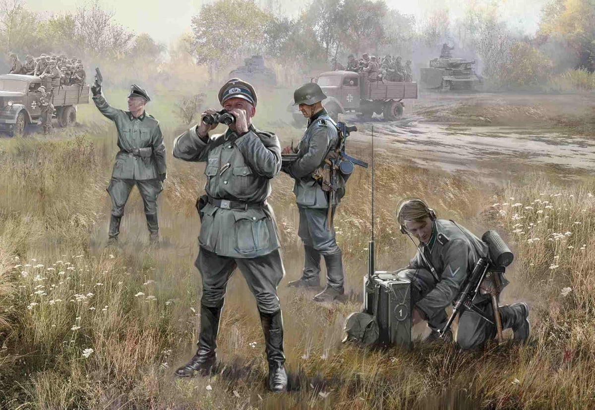 Zvezda 6133 1/72 German Army Headquarters WWII, 6133