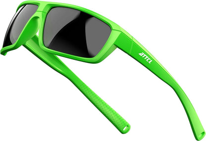Polarized Wrap Sunglasses For Men - Fishing Sports Glasses UV Protection