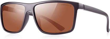 Rectangular Polarized Sports Sunglasses for Men Women Cycling Driving Fishing UV400 Protection S8225