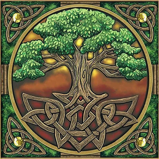 DIY 5D Diamond Painting By Number Kits,diamond  Painting Tree Paint with Diamonds Arts Full Drill Canvas Picture for Home Wall Decor