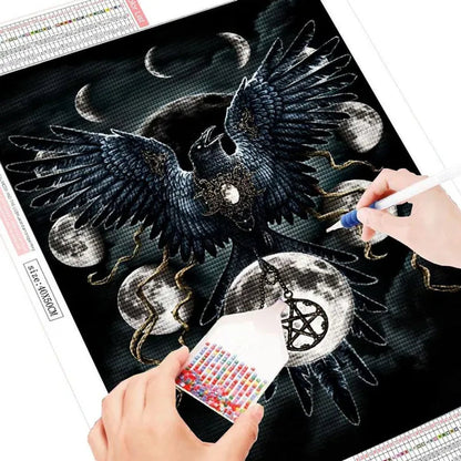 DIY 5D Diamond Painting Kits Full Drill Round Diamond Painting Kits for Adults Arts Crafts for Living Room Home Wall Decor