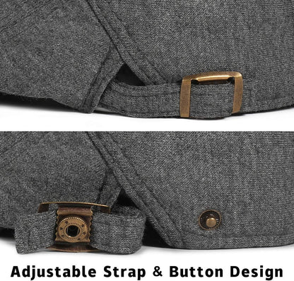 Men'S Flat Cap Gatsby Newsboy Lvy Irish Hats Driving Cabbie Hunting Cap