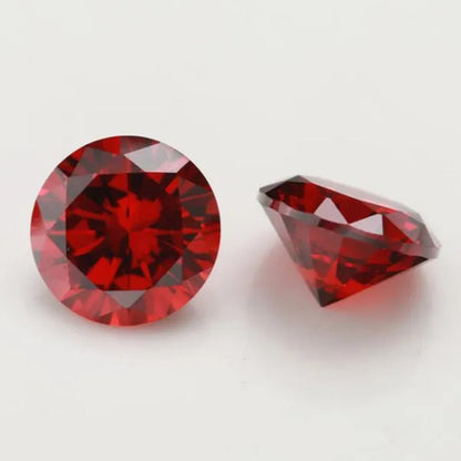 6.5Ct Loose Gemstone round Cut Cubic Zirconia Stone Jewelry Production Craft Bead Grade VVS 10.0 Mm/0.393Inch