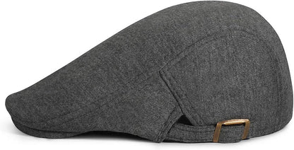 Men'S Flat Cap Gatsby Newsboy Lvy Irish Hats Driving Cabbie Hunting Cap