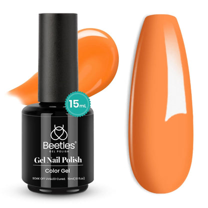 Beetles Gel Nail Polish, 1Pcs 15ml Electric Punk Bright Blue Color Gel Polish Soak Off Uv LED Gel Nail Art DIY Gel Nail Manicure for Girls Women Gifts Spring