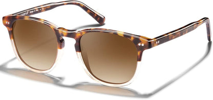 Retro Polarized Sunglasses for Women Small and Medium Face UV Protection, Handcrafted Acetate Frame Sunnies CA5285