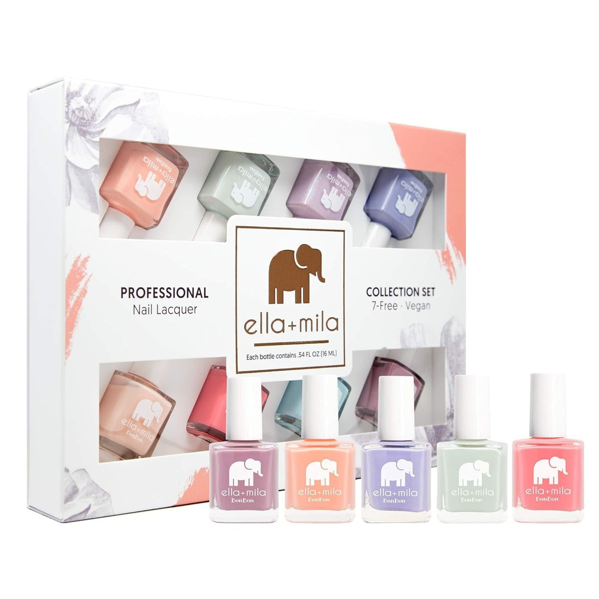 Professional Nail Polish Set - Quick Dry Nail Polish - Long-Lasting & Chip Resistant Nail Polish Kit (Dream Collection A 8 Pack - 0.45 fl oz each)