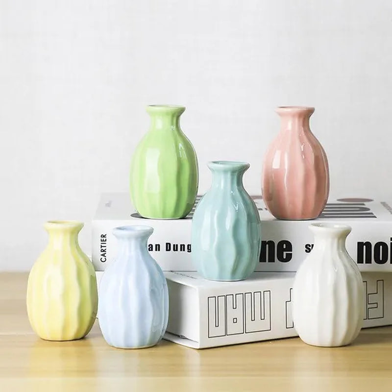Ceramic Aromatherapy Bottle Home Ceramic Vase Decoration Decoration Hydroponic Small Vase