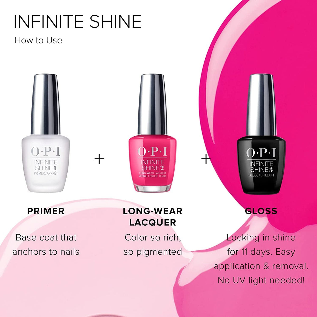 OPI Infinite Shine 2 Long-Wear Lacquer, Barefoot in Barcelona, Nude Long-Lasting Nail Polish, 0.5 fl oz
