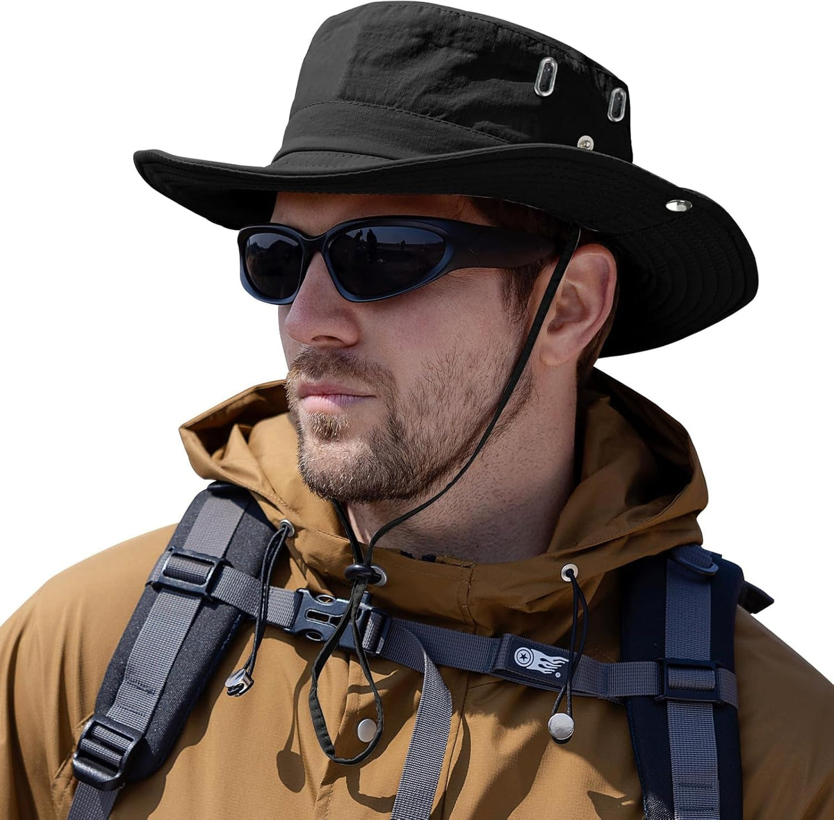 Sun Hats for Men Women Wide Brim Boonie Hat UPF 50+ Bucket Hats Hiking Fishing Outdoor Summer Safari UV Protection Hat