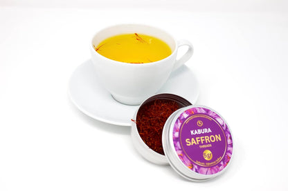 5 Grams , Authentic Saffron Threads, Premium All-Red Saffron, Grade A+ Best Color, Spice for Tea, Rice, Milk, Soups, Chicken, Curry, Dessert, Paella Super Negin