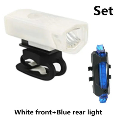 Newest Bike Light USB Rechargeable 300 Lumens Bicycle Lamp Front Headlight Flashlight Bicycle Light Bicycle Accessories