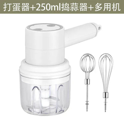 Wireless 3 Speed Mini Mixer Electric Food Blender Handheld Egg Beater Automatic Cream Food Cake Baking Dough Hand Mixer Electric