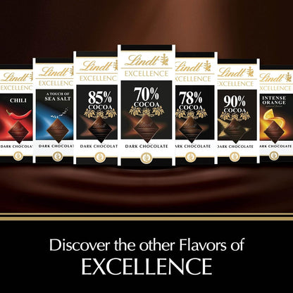 EXCELLENCE Coconut Dark Chocolate Candy Bar, Dark Chocolate with Coconut Flakes, 3.5 Oz.