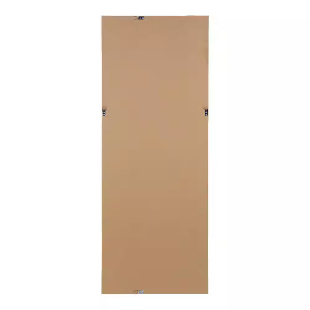 Large Rectangle White Beveled Glass Full-Length Classic Mirror (51.5 In. H X 19.5 In. W)