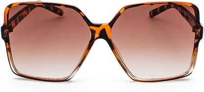 Oversized Square Sunglasses for Women Big Large Wide Fashion Shades for Men 100% UV Protection Unisex