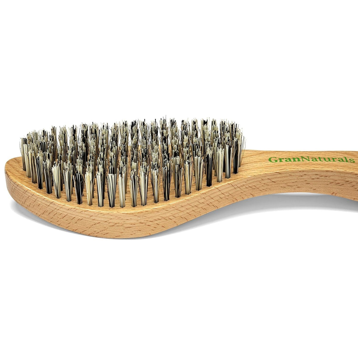 Extra Hard Wave Brush - Curved Boar & Extra Hard Nylon Bristle Hair Brush for 360 Waves