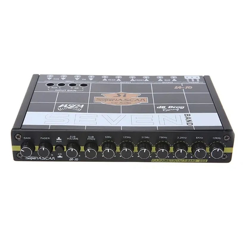 Car Audio 7 Band Equalizer Modified Car EQ Equalizer Class Fever Audio Car Tuner ENC