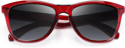Sunglasses Womens Polarized Sunglasses for Women Trendy Designer Mirrored Sunglasses UV400 Protection Sun Glasses