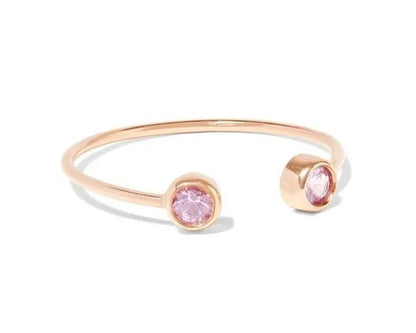 Dual Birthstone Ring .Couples Birthstone Ring .Mothers Ring.His and Her Birthstone Ring.Skinny Ring .Dainty Birthstone Ring .Two Stones Ring.Stackable Band Ring.Mother's Gift.Christmas Gifts.Birthday Gift