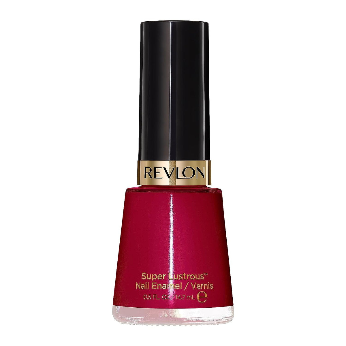 Nail Enamel, Chip Resistant Nail Polish, Glossy Shine Finish, in Red/Coral, 161 Teak Rose, 0.5 oz