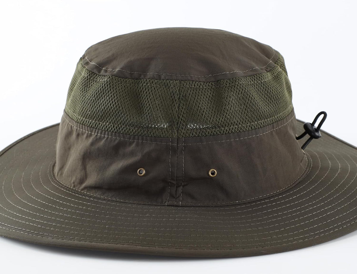 UPF 50+ Men'S Sun Hat Wide Brim Bucket Hat UV Protection Hat for Mens Womens Beach Safari Gardening Golf Fishing