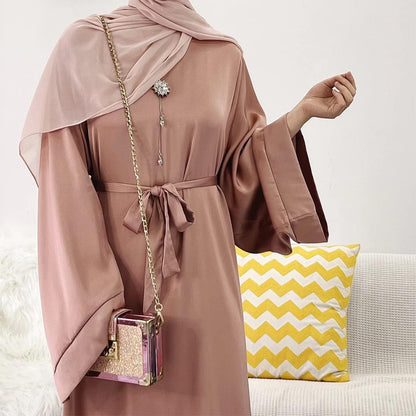 Ramadan Muslim Hijab Dress Abayas Women African Kaftan Robe