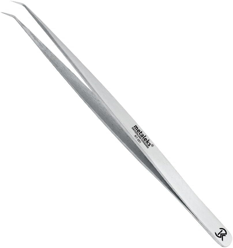 3 Pcs Russian Volume Japanese Stainless Steel Tweezers for Eyelash Extension (Matt Finish)