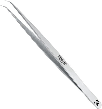 3 Pcs Russian Volume Japanese Stainless Steel Tweezers for Eyelash Extension (Matt Finish)