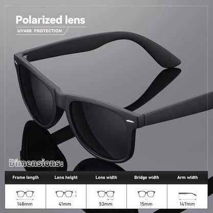 Polarized Sunglasses Womens Men - Sun Glasses Fashion Trendy Driving Fishing UV Blocking UV400 Protection