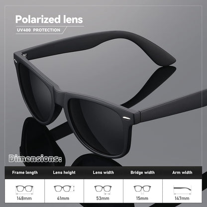 Polarized Sunglasses Womens Men - Sun glasses Fashion Trendy Driving Fishing UV Blocking UV400 Protection