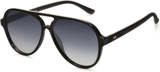 Classic Polarized Aviator Sunglasses for Women Men, Retro Trendy Aviators Shades SJ2201
