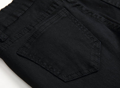 Boy'S Skinny Fit Ripped Destroyed Distressed Stretch Slim Jeans Pants