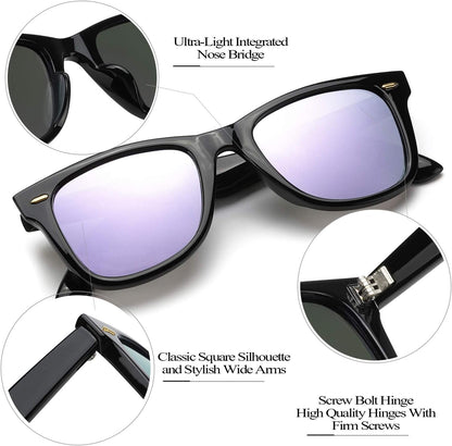 Classic Sunglasses for Women Polarized Driving Anti-Glare UV Protection