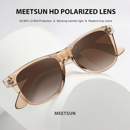 Polarized Sunglasses for Women Men Classic Retro Trendy Driving Sun Glasses UV400 Protection (3 Pack)