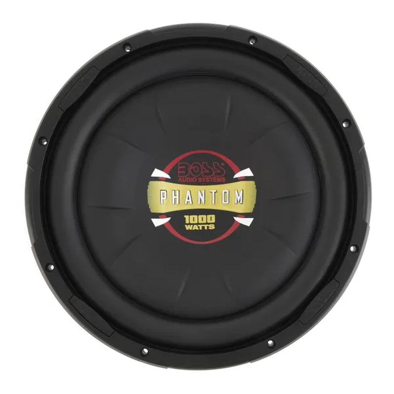 Boss Audio 12' 1000 Watt Max Car Audio Shallow Mount Stereo Subwoofer (4 Pack)