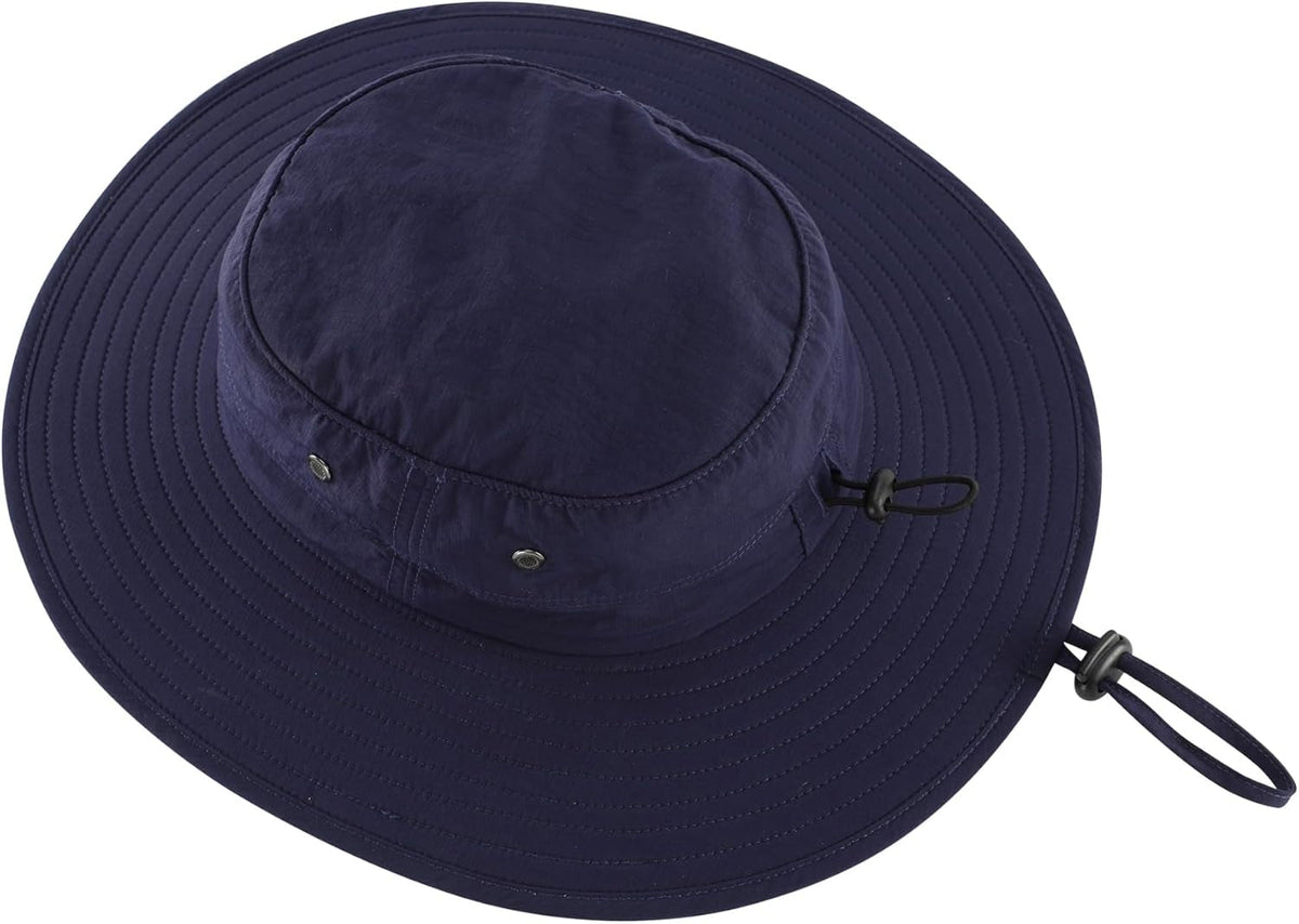 UPF50+ Mens Sun Hat Wide Brim Fishing Hat Sun Protection Hat for Mens Womens Bucket Hat for Beach Gardening Golf
