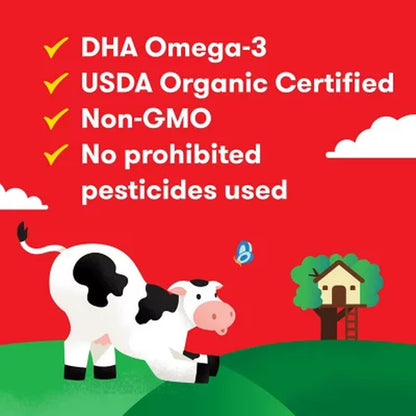 Horizon Organic 2% Reduced Fat Milk with DHA Omega-3 3 Ct.