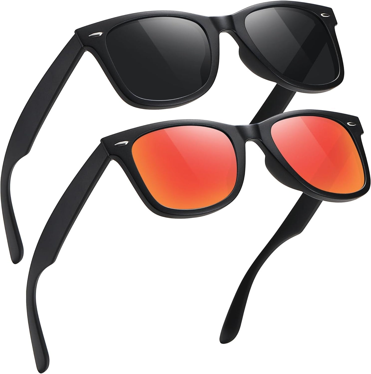 Polarized Sunglasses for Men Women Classic Retro Sun Glasses for Driving Fishing UV Protection