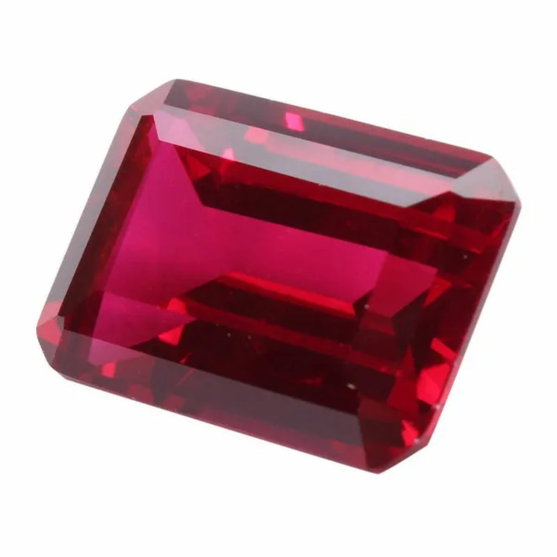 26.35CT Pigeon Blood Red Ruby 13x18MM Rectangle Cut AAAA+ Loose Gemstone Gifts