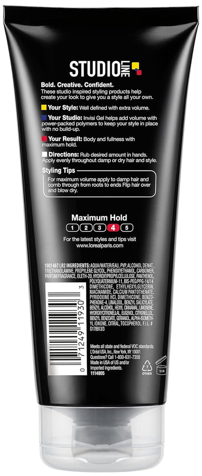 Studio Line INVISI Gel, Strong Hold 6.80 Oz