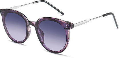 Classic Round Sunglasses Womens Mens Trendy Oversized Shades Retro Vintage Sunnies