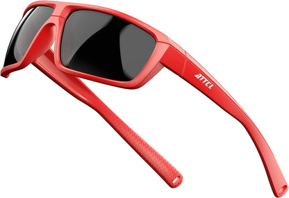 Polarized Wrap Sunglasses For Men - Fishing Sports Glasses UV Protection