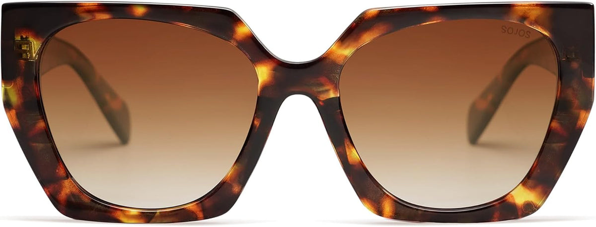 Trendy Oversized Polarized Sunglasses Womens Big Square Cateye Sunnies, Lentes De Sol Para Mujer SJ2205