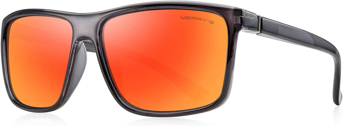 Rectangular Polarized Sports Sunglasses for Men Women Cycling Driving Fishing UV400 Protection S8225