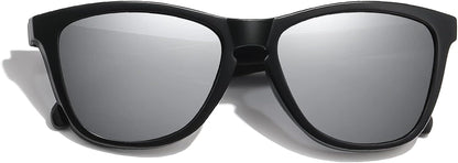 Sunglasses Womens Polarized Sunglasses for Women Trendy Designer Mirrored Sunglasses UV400 Protection Sun Glasses